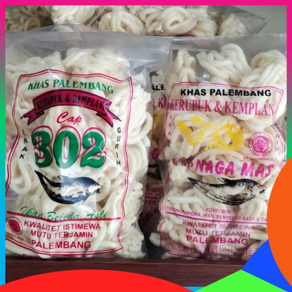 

KERUPUK NAGA MAS DAN 302 PAKET DUO KRUPUK ASLI PALEMBANG 302 DAN NAGA MAS 1 PAKET