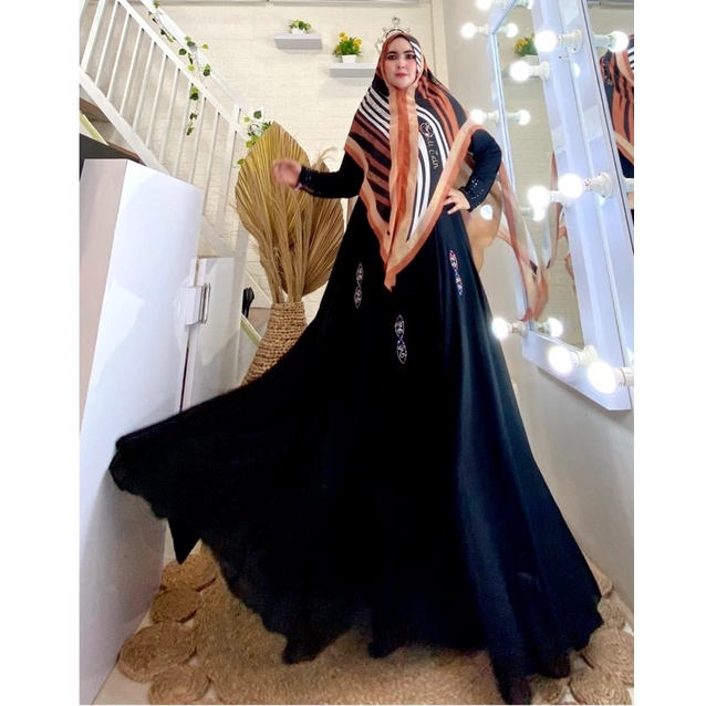 DRESS AKEMI SET PREMIUM ORI BY YODIZEIN SYARI