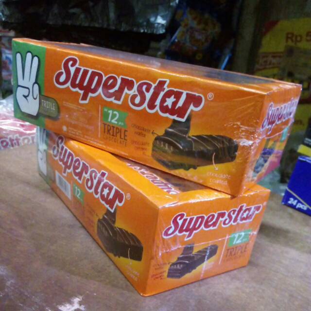 wafer superstar/wafer roma 1pack isi 12pcs