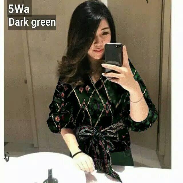 Blouse kimono batik prada