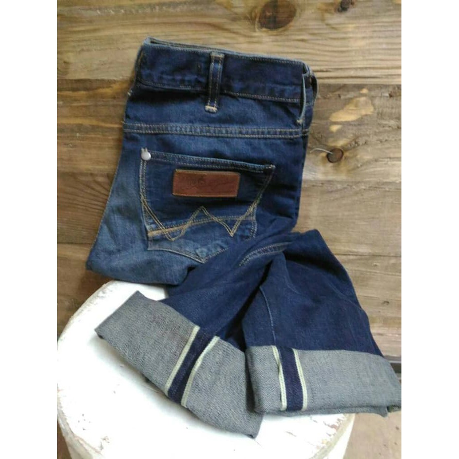 wrangler selvedge jeans