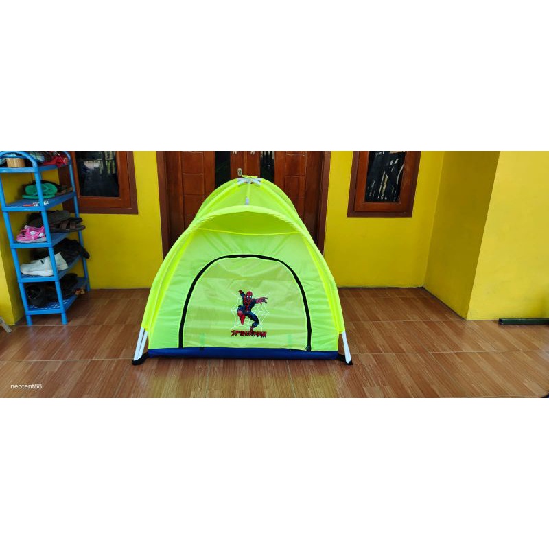 Tenda Anak | Tenda Mainan anak | Tenda karakter full Hijau ukuran 100 cm ,120 cm, 140 cm