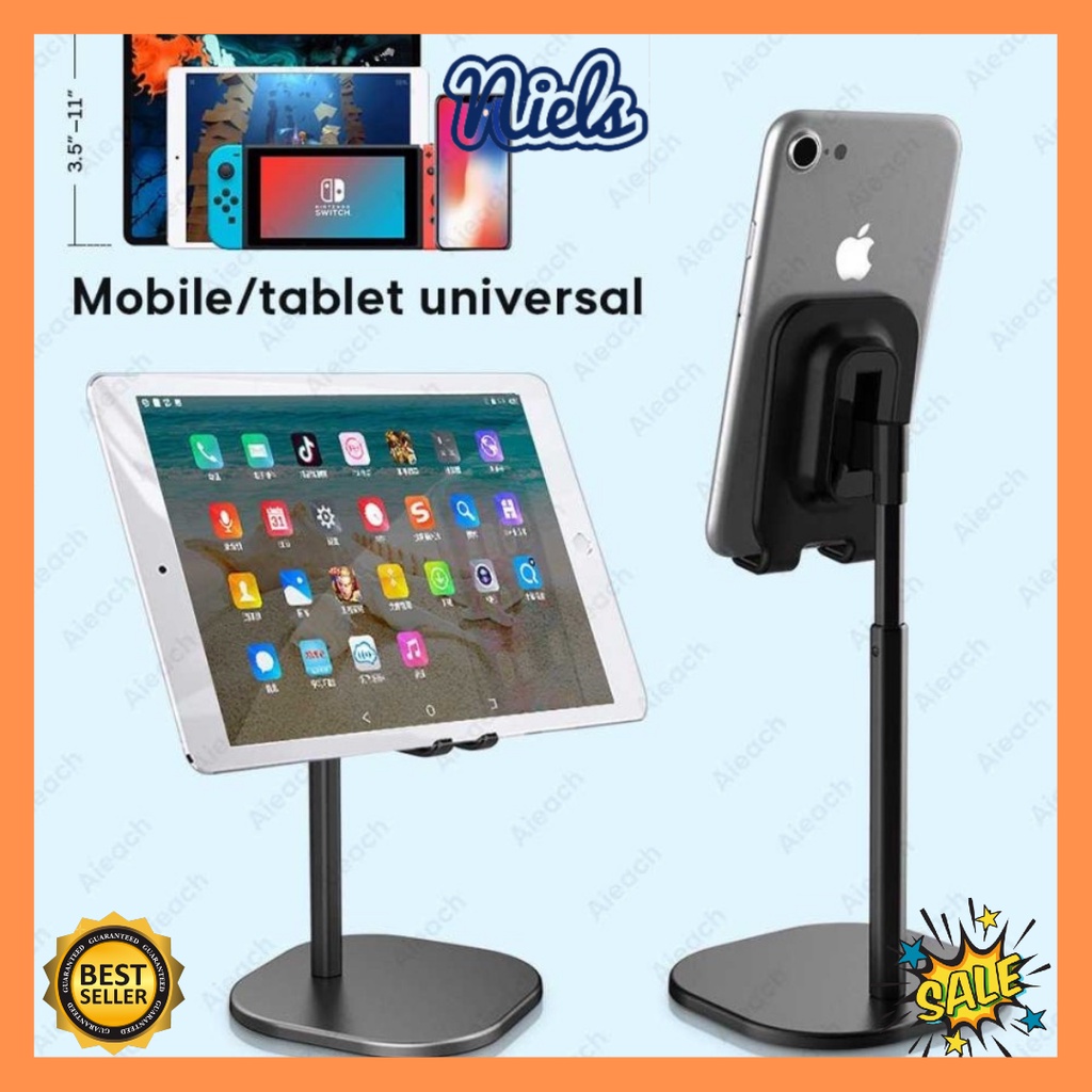 Dudukan Hp Hape Smartphone Handphone Stand Holder - Hitam