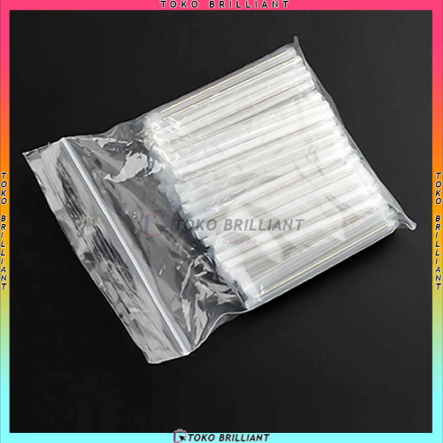 1 PACK ISI 50PCS Protector Protection Sleeve 2 Kawat Diameter Besar Fiber OpticPelindung sambungan fiber optik