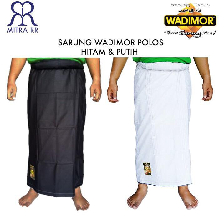 Sarung Wadimor Pilih Motif Donggala Putih Polos Hitam Polos Putih Tumpal Polos Hitam Tumpal Grey Pls