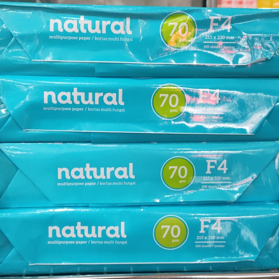 KERTAS HVS NATURAL F4