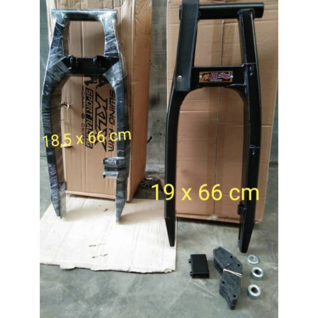 Swing arm klx 150 extra long atau panjang 66 cm rd racing