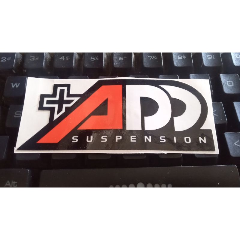Stiker ADD SUSPENSION