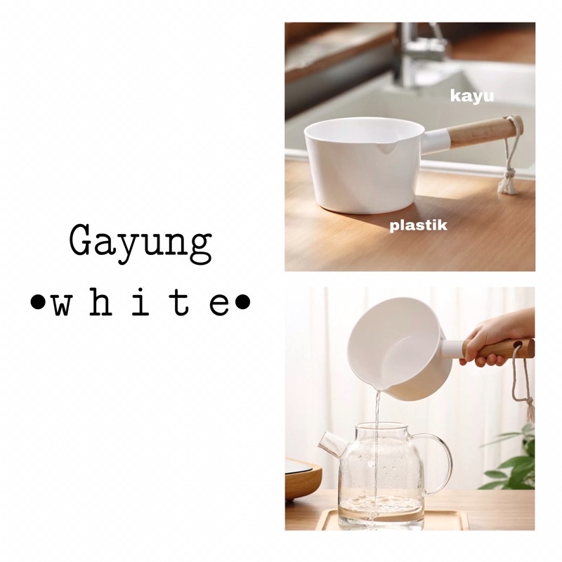 Gayung Putih / Gayung Aesthetic / Korean style