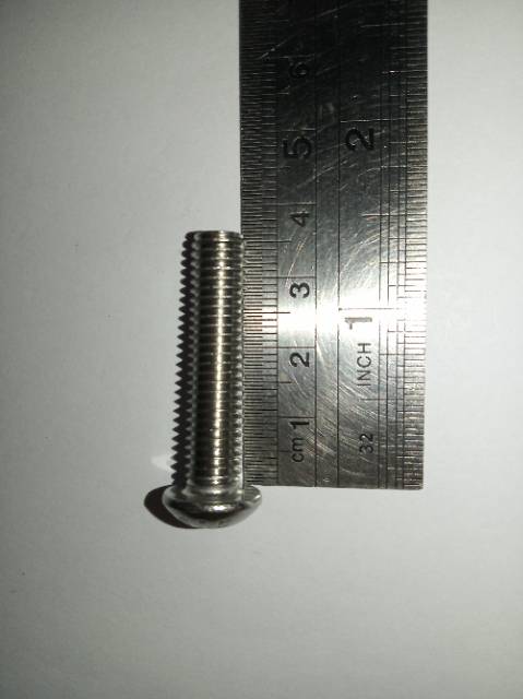 Button L M8 X 35 (3.5cm) stainless 304