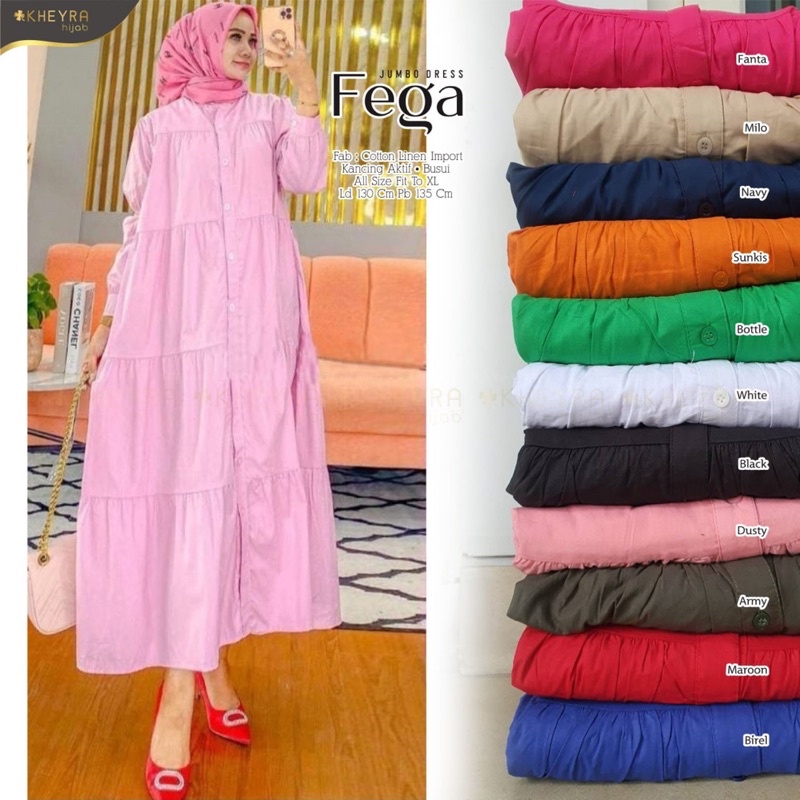 FEGA JUMBO DRESS by Kheyra