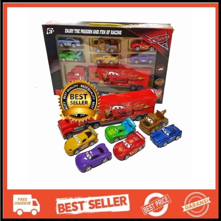 Truck Container The Cars Mack Truk Mcqueen