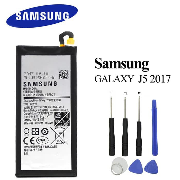 Baterai Original Samsung J5 2017 Duos , J5 Pro J530 J530F EB-BJ530ABE