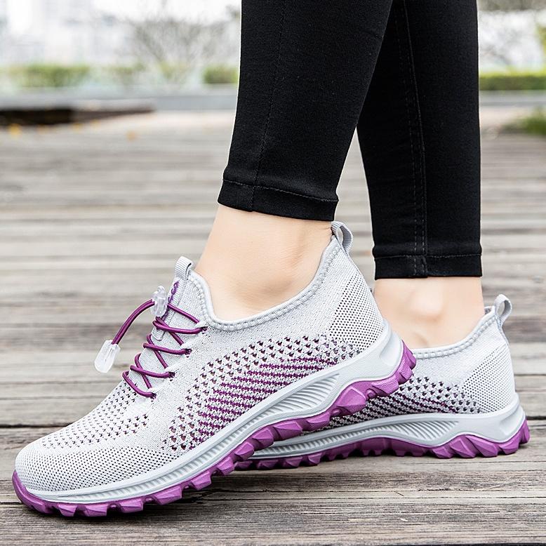 FOKU Sepatu Sneakers Wanita Casual Sepatu Wanita Bernapas ‣ MNT.350785
