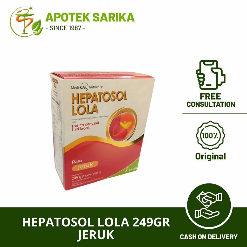 

HEPATOSOL LOLA 249GR JERUK