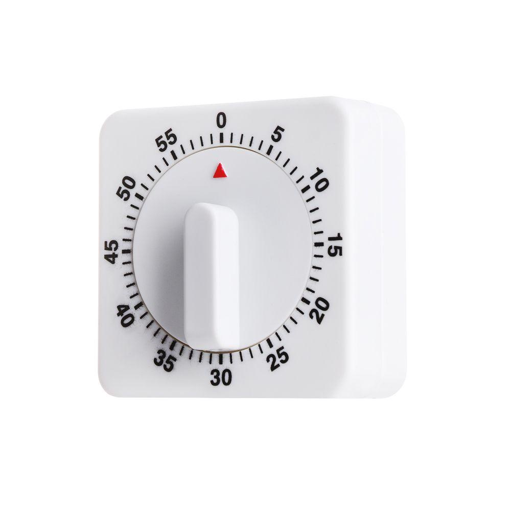 Solighter Timer Alarm 60 Menit Bentuk Kotak Bahan Plastik Untuk Dapur