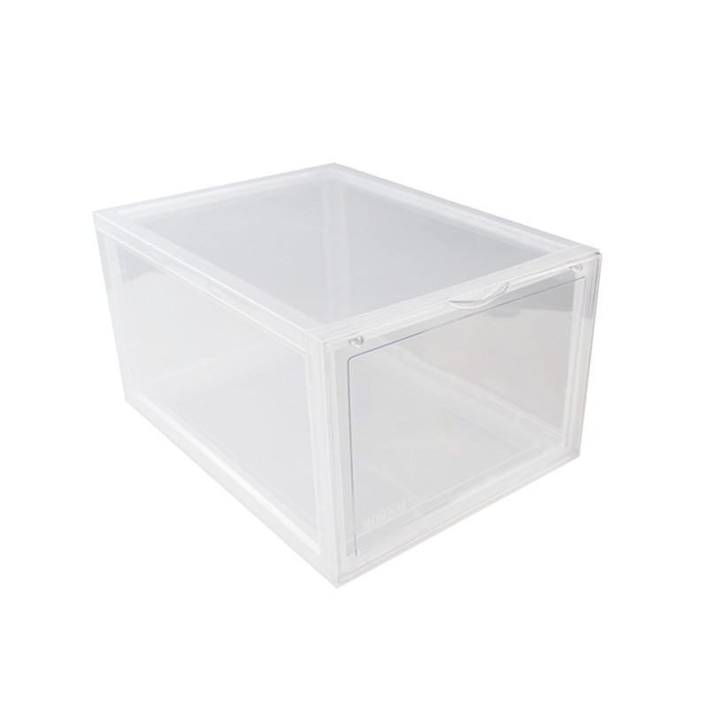 NORHM MODULAR LABORATORY Shoe Container - Herness 36x28x22 - TRANSPARENT