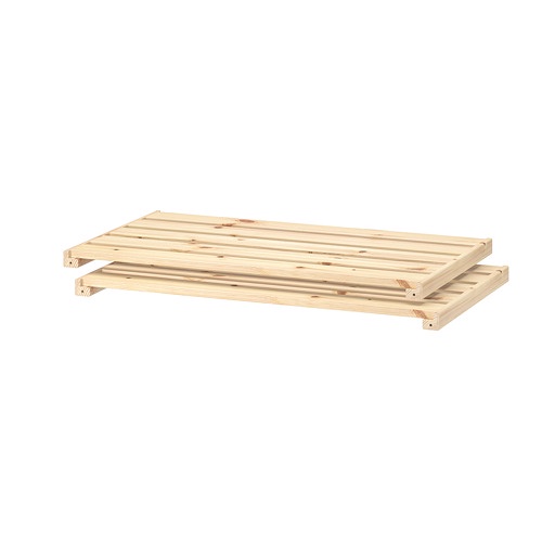 HEJNE Rak kayu lunak 77x47 cm 2 –p