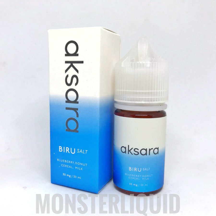 SALT AKSARA BIRU BLUEBERRY DONUT CEREAL MILK 35MG 30ML