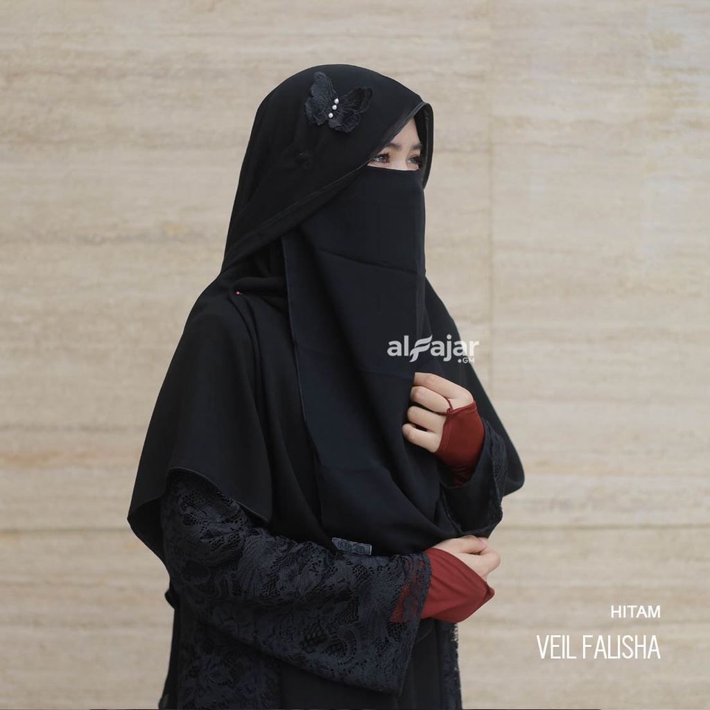 CADAR NIQOB BANDANA Veil Falisha Dua Layer by Alfajar