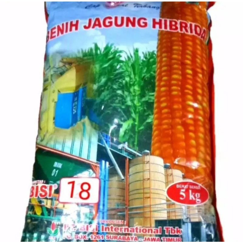 Benih jagung Hibrida BISI 18 Kemasan 5kg/Bibit jagung Hibrida BISI 18