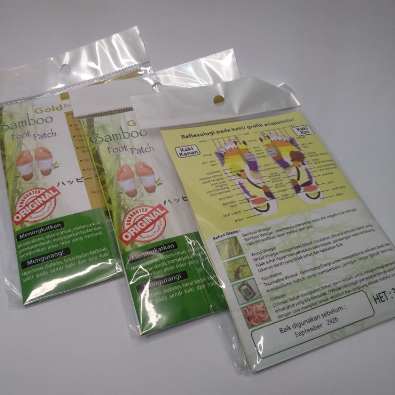 Koyo Bamboo Foot Patch Original 1 Pasang