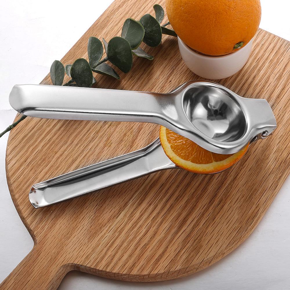 Populer Alat Peras Lemon Stainless Steel Orange Fresh Juice Hand Press