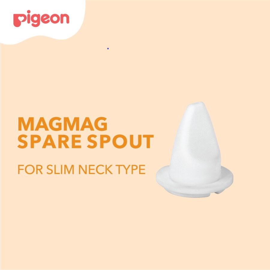 PIGEON Magmag Spare Spout Mag Mag Dot Pengganti Pigeon Magmag Step 2