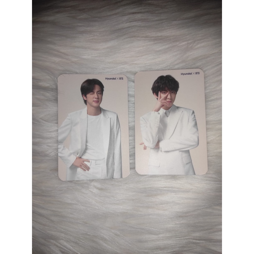Photocard PC Hyundai x BTS