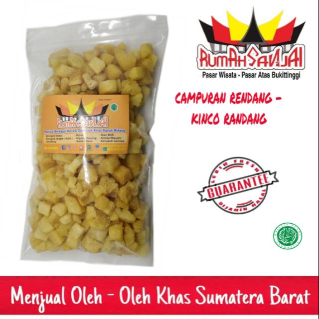 

Campuran rendang / kinco randang khas bukittinggi / randang nasi kapau