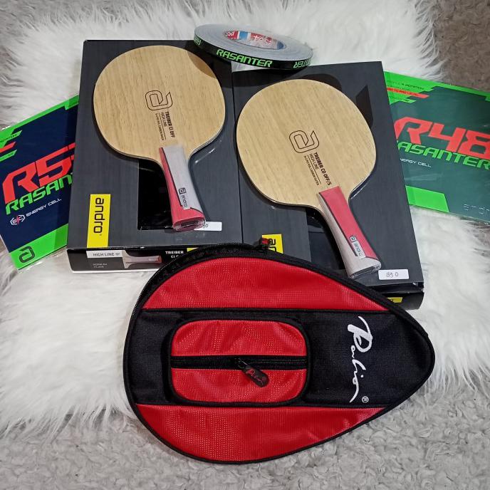Sale Paket Bet Pingpong Tenis Meja Andro Treiber Co/Ci + R53 & R48 Spiners