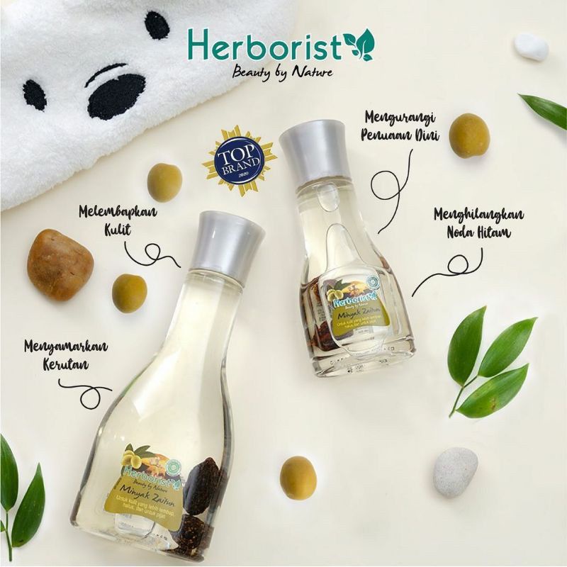 ✿ELYSABETHME✿ ⓗⓔⓡⓑⓞⓡⓘⓢⓣ herborist minyak zaitun olive oil urut pijat wangi tahan lama bisa untuk rambut bercabang kering kulit