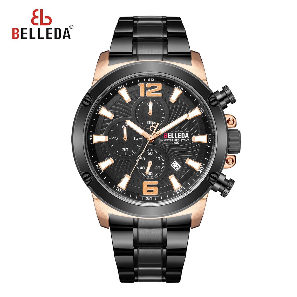 JAM TANGAN PRIA ORIGINAL BELLEDA B9253 CASUAL MEN