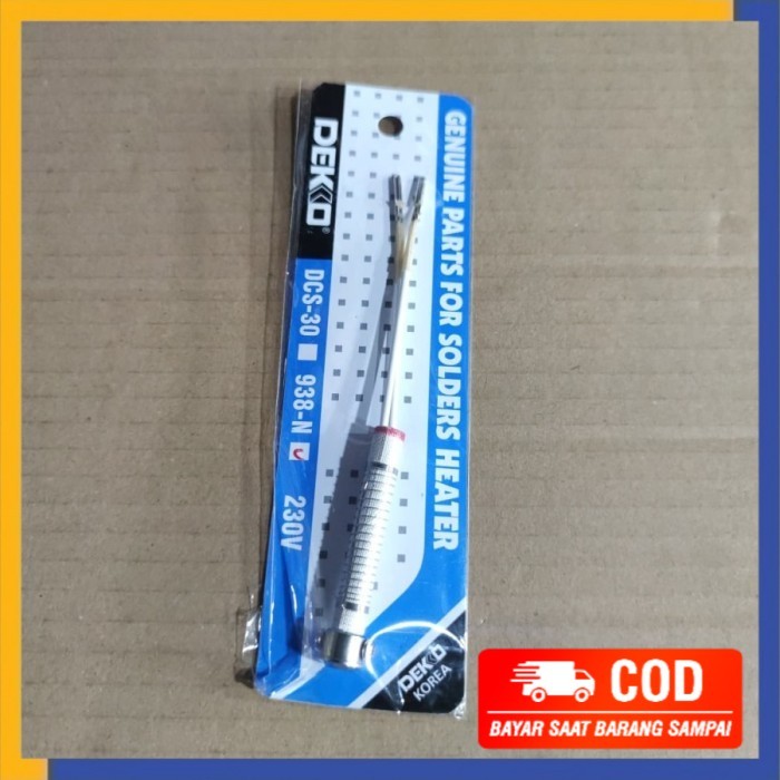 Elemen Element Solder 20-80 Watt 20-80W Original Dekko 938-N 938N