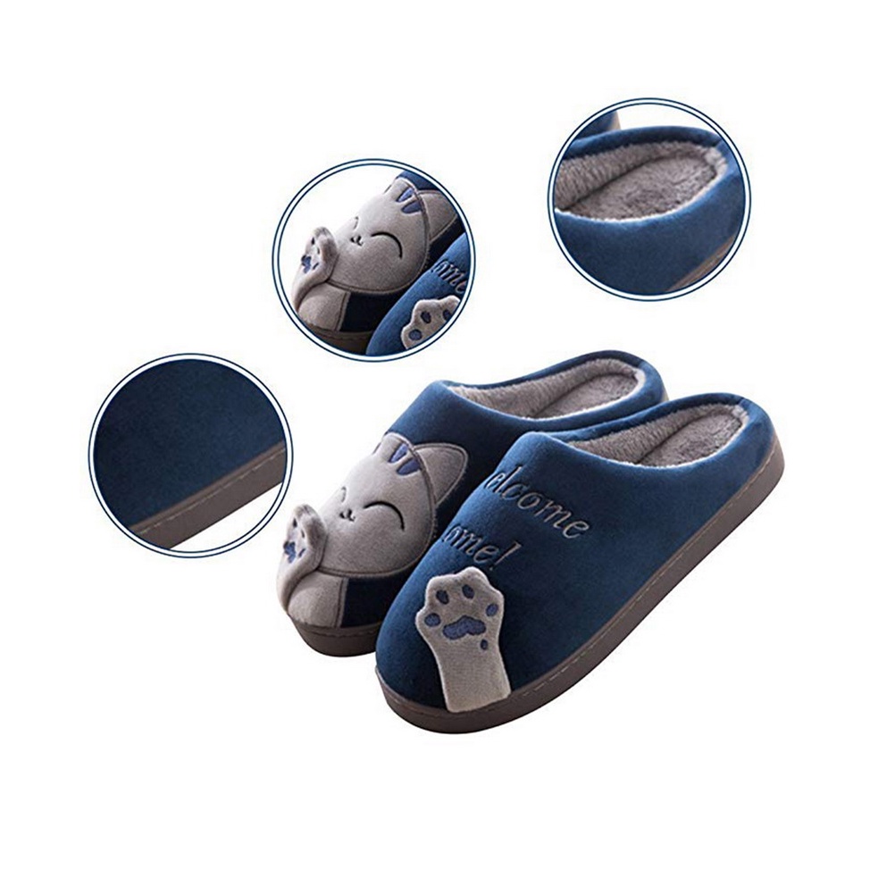 Sandal Rumah Hotel Empuk Nyaman Indoor Halus Colorful Slipper Cat SP34