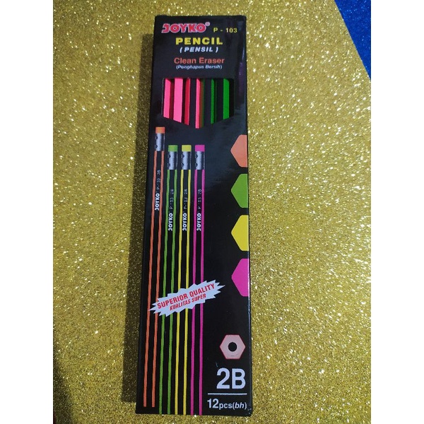 

Pensil 2B Joyko - 103 plus Eraser