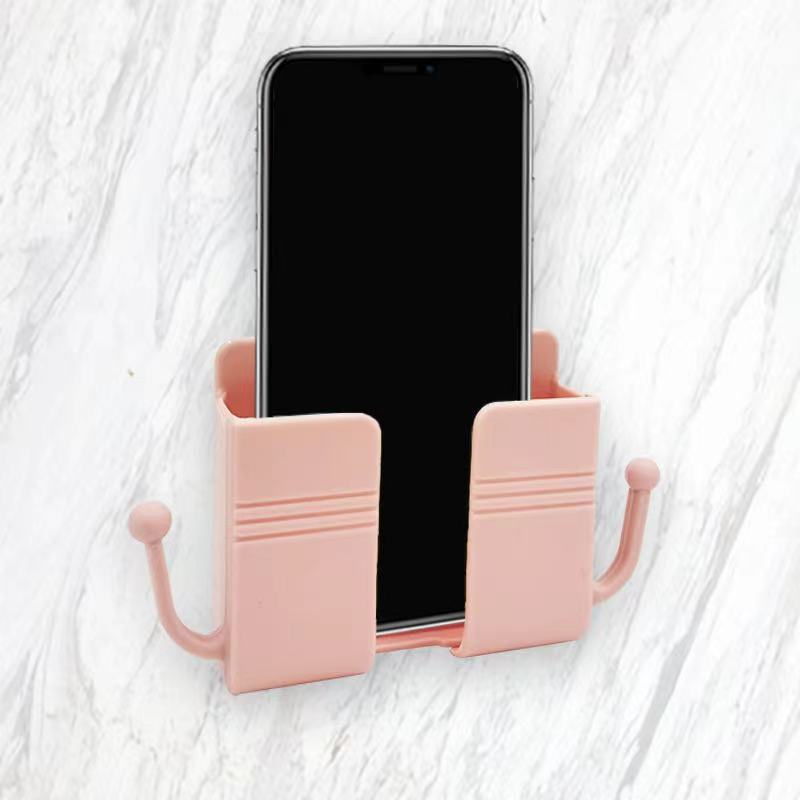 BB7 - Rak Hanger HP Dinding Holder Charger Tembok Tempat Handphone Remote AC Multifungsi