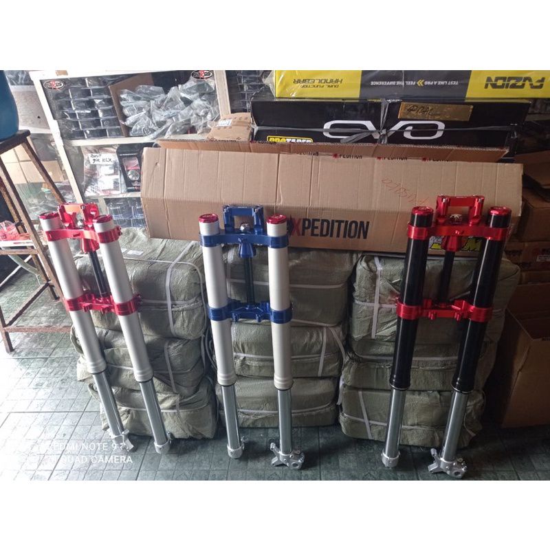 UPSIDEDOWN USD UPSIDE DOWN SHOCK DEPAN KLX CROSS EXPEDITION REAL JUMP/ PROTAPER PROJUMP