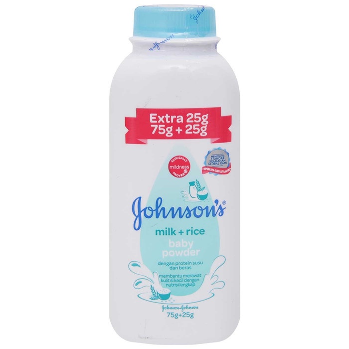 JOHNSONS BABY POWDER 75GR+25GR