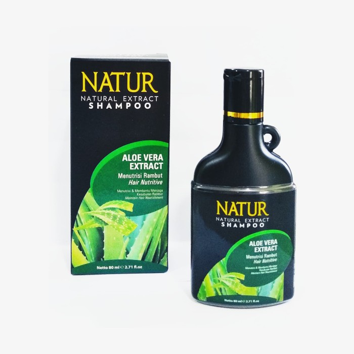 Natur Natural Extract Shampoo Aloe Vera 80ml