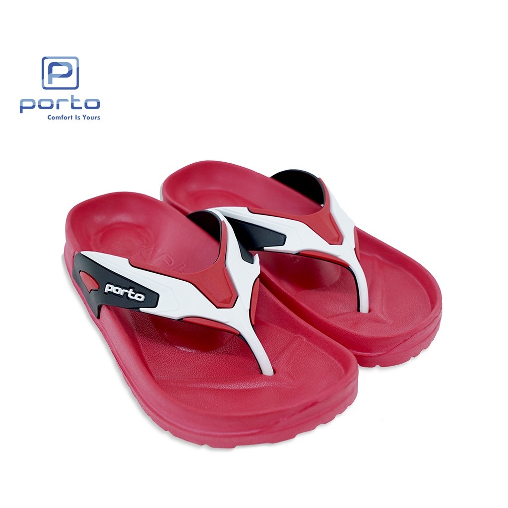 gos PORTO 1028K-3 Sandal jepit anak laki laki ukuran 24-29 Terbaru