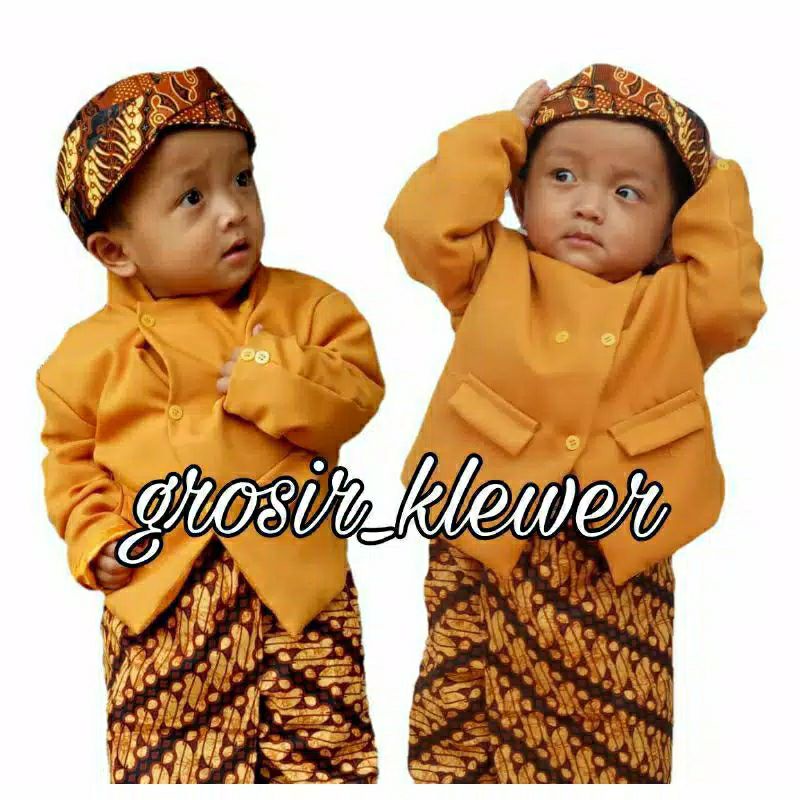 BEST SELLER ‼️ SET Beskap anak laki laki -Beskap Bayi  Tedak Siten - Beskap Anak Laki-laki - Beskap Anak -Tedak Siten
