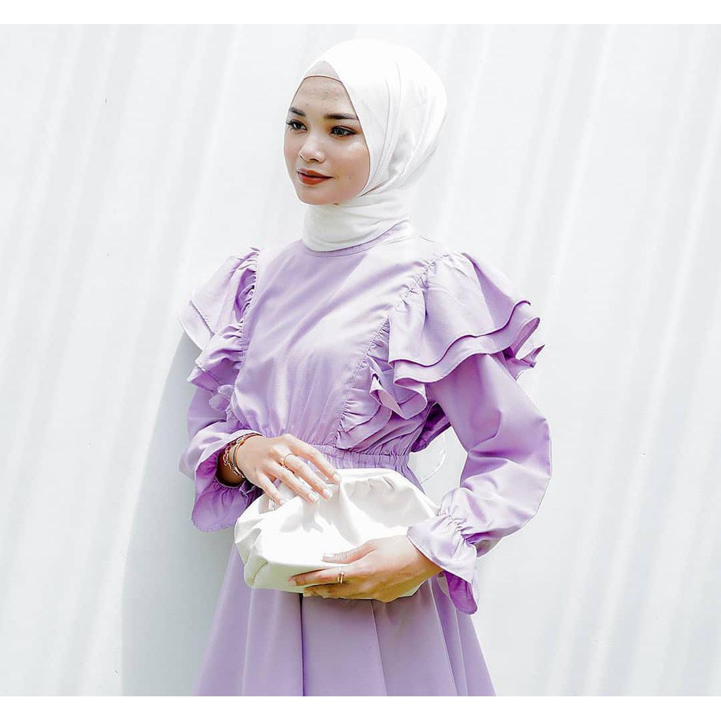 Grosir Baju Tunik Fashion Wanita Muslim Fayola