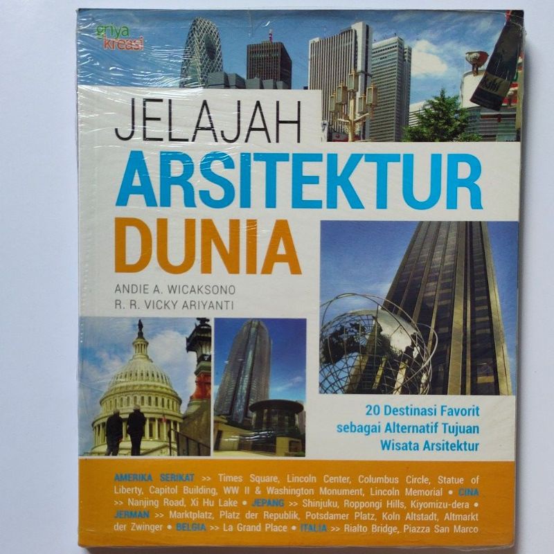 Jual Buku Arsitektur - Jelajah Arsitektur Dunia - 20 Destinasi Favorit ...