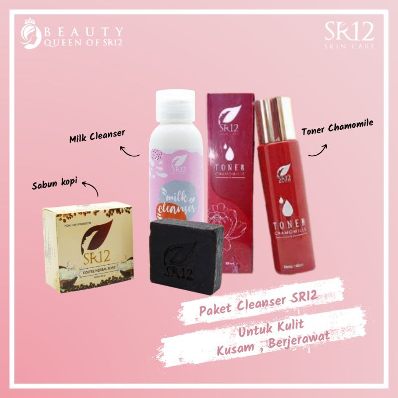 Basic Cleansing / Milk Cleanser / Sabun Anti Flek / Toner / Cairan Penyegar Wajah/Skincare Anti Flek