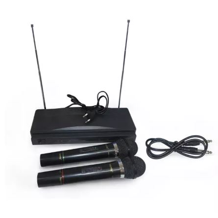 Homic HM-306 Microphone Double Wireless