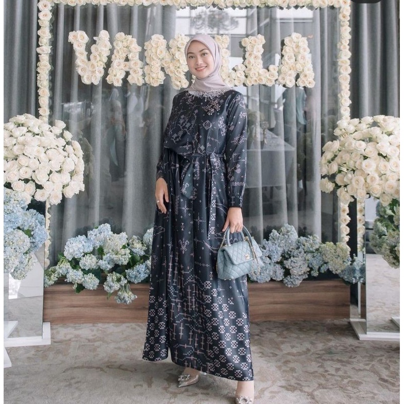 semesta dress by vanilla hijab
