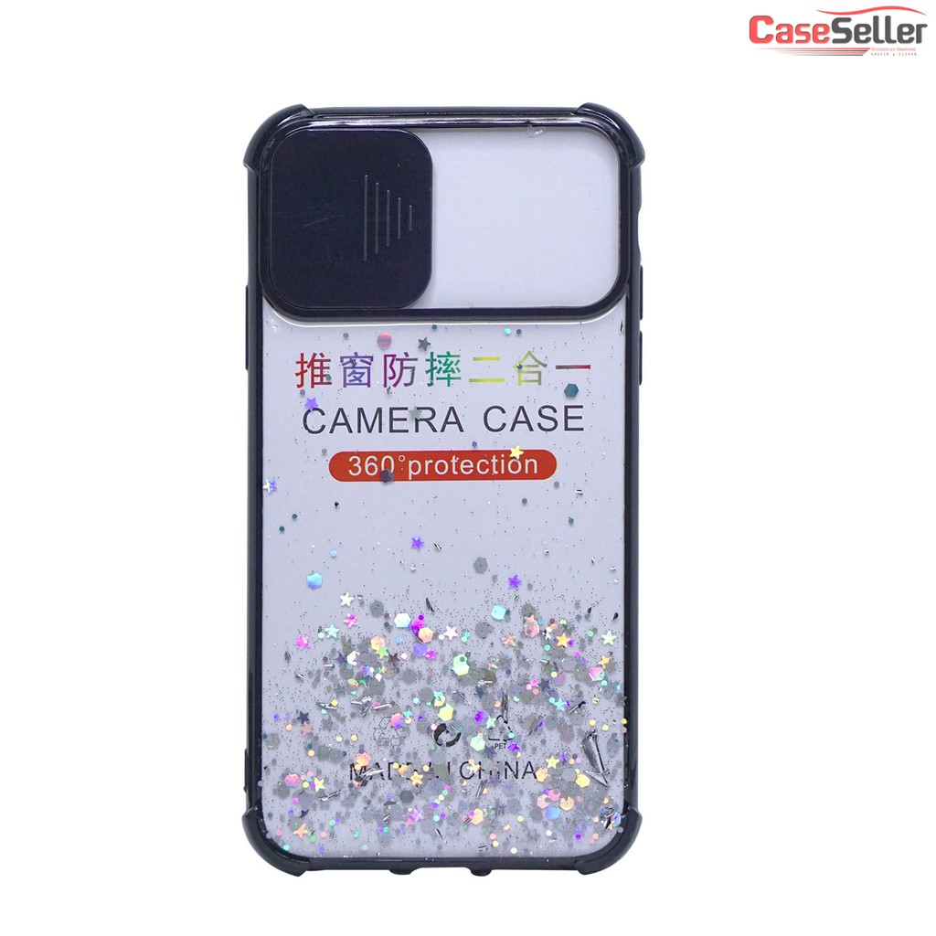 Oppo A53 A33 2020 A54 A74 Reno 4 Case Candy Glitter Lensa protector Case FUZE Bling Bumper TPU