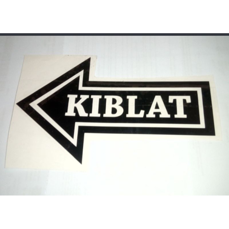 

Stiker Tanda untuk Arah Kiblat Sticker