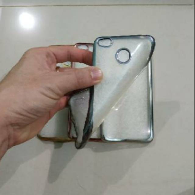 xiaomi redmi 4x / redmi4x / mi4x / mi 4x Silikon capdase karet hitam MANTUL MURAH MERIAH